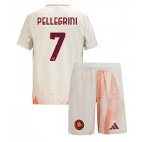 AS Roma Lorenzo Pellegrini #7 Replica Away Minikit 2024-25 Short Sleeve (+ pants)